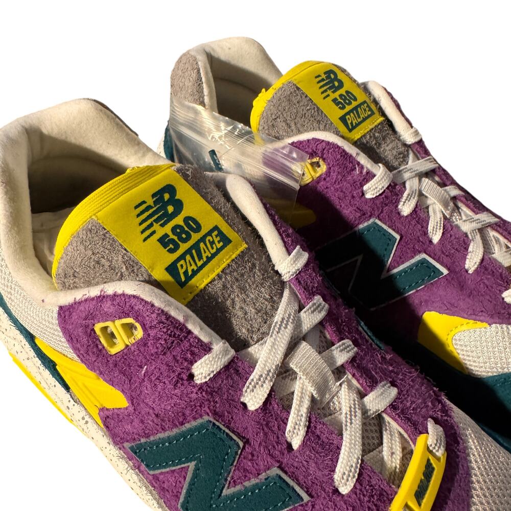 New Balance Palace 580 Violet Green Purple MT580PC2 Retro Low Top Sneakers 11.5 - Picture 7 of 13
